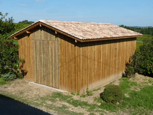 Tabacco drying barn
