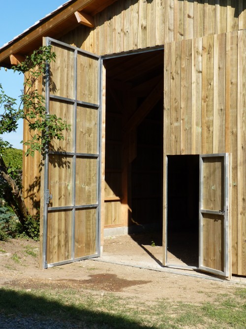 the new barn doors

