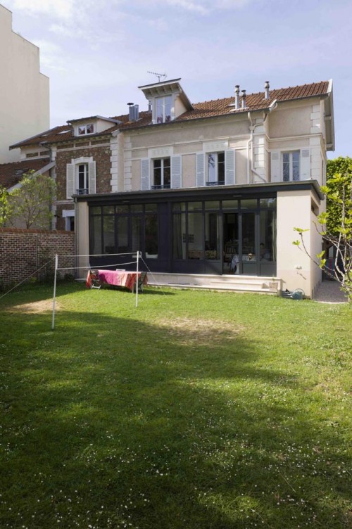 Extension sur jardin