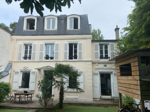 Vue panoramique sur le jardin